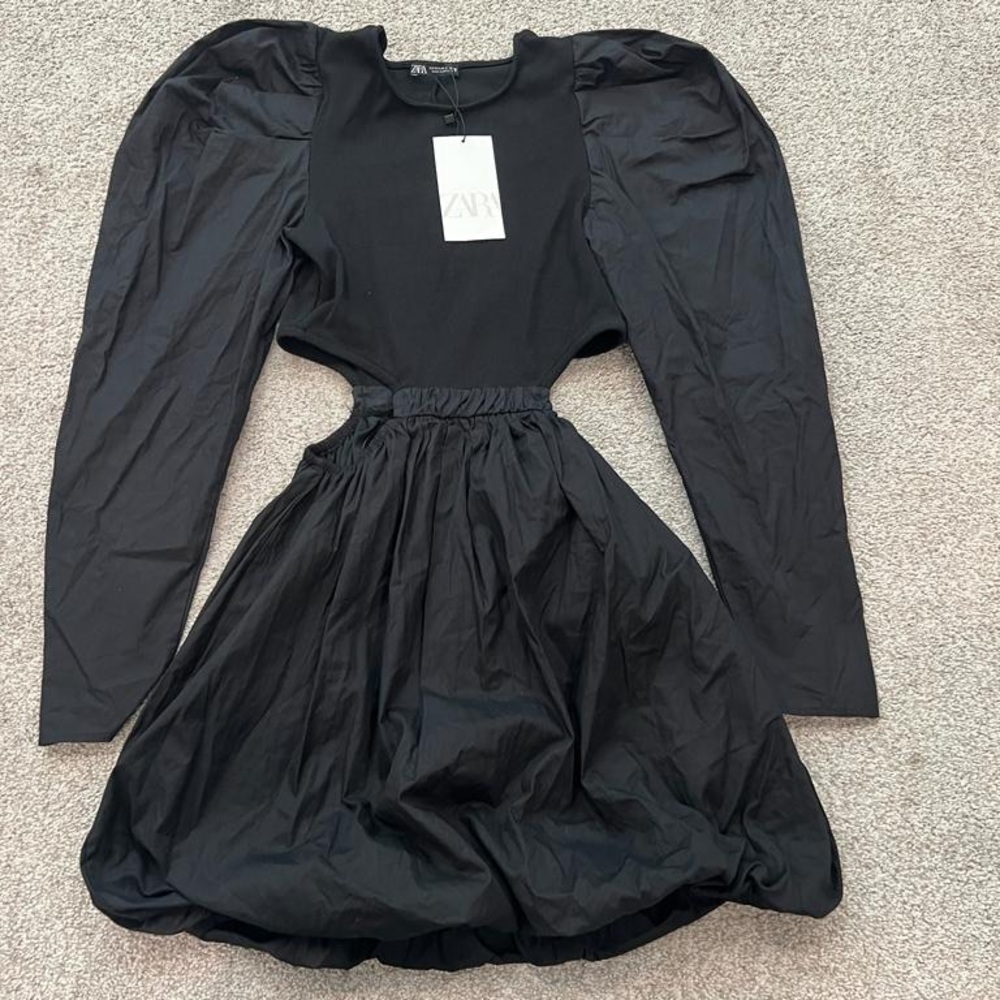 Zara black dress